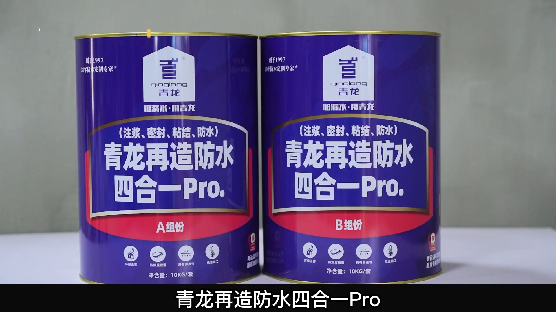 青龍再造防水四合一 Pro.(注漿、密封、粘結(jié) 、防水)
